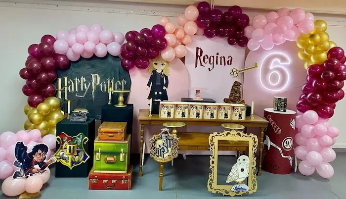 Celebración de cumpleaños de Harry Potter para niños