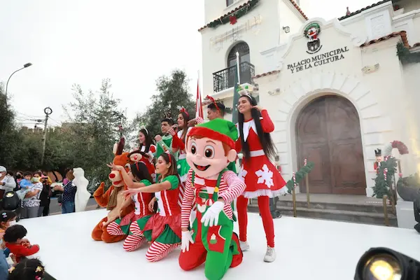 como contratar show navideños en lima