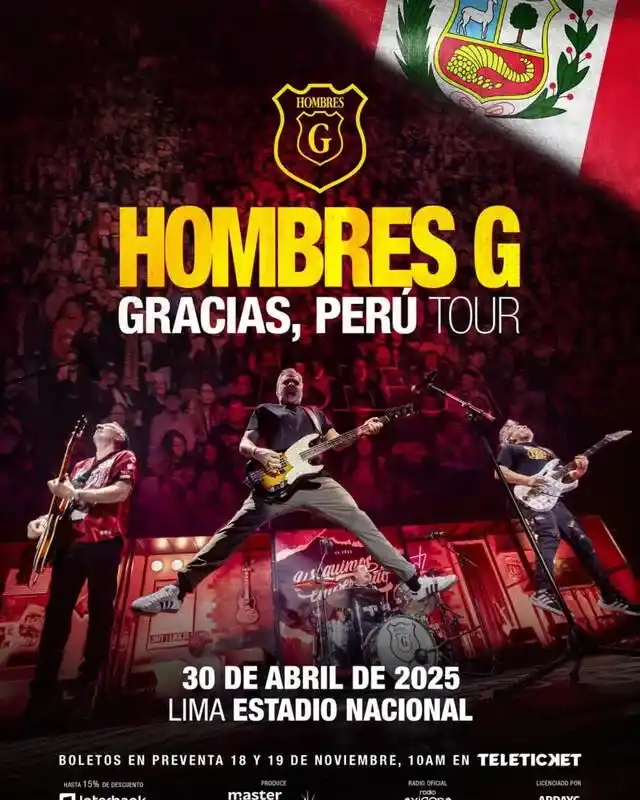 Hombres G concierto 2025