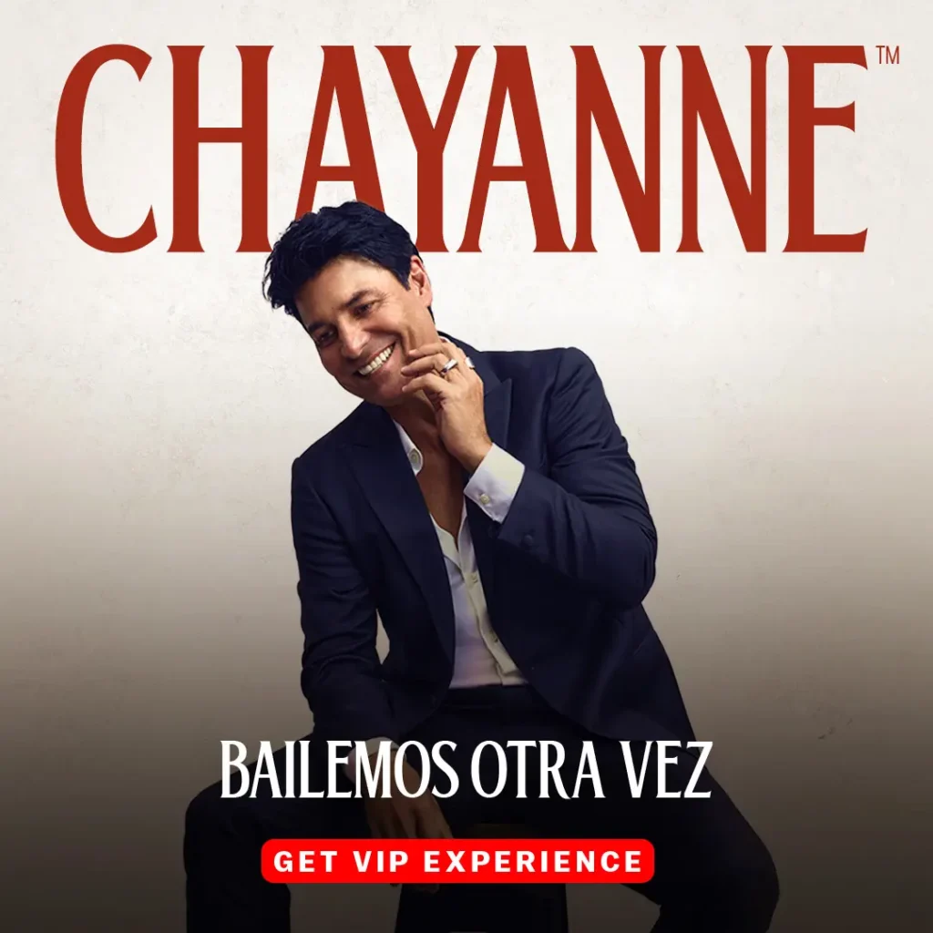 portada de chayanne para su concierto