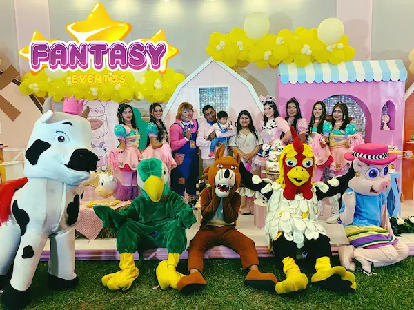Show infantil la granja de Fantasy eventos
